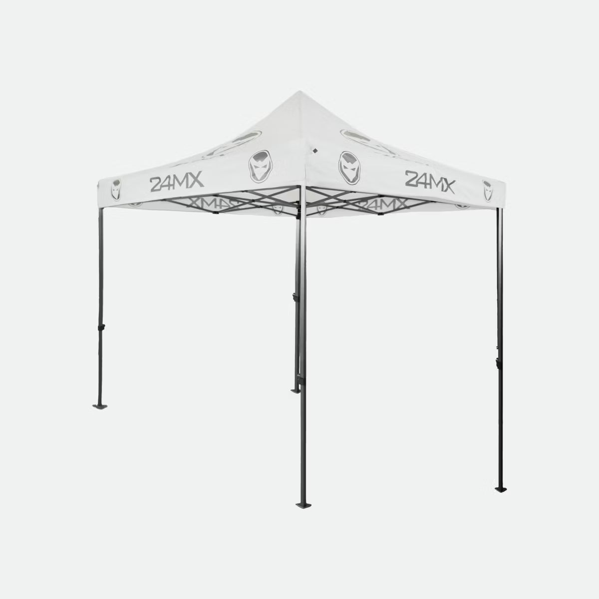 Rennzelt Mit Wänden 24MX Easy-Up Grau